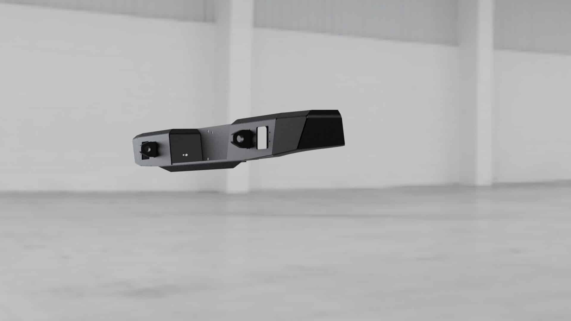Hammerhead 600 - 56 - 0551 Toyota Tacoma 1995 - 2004 Flush Mount Rear Bumper - Rugged Truck Gear