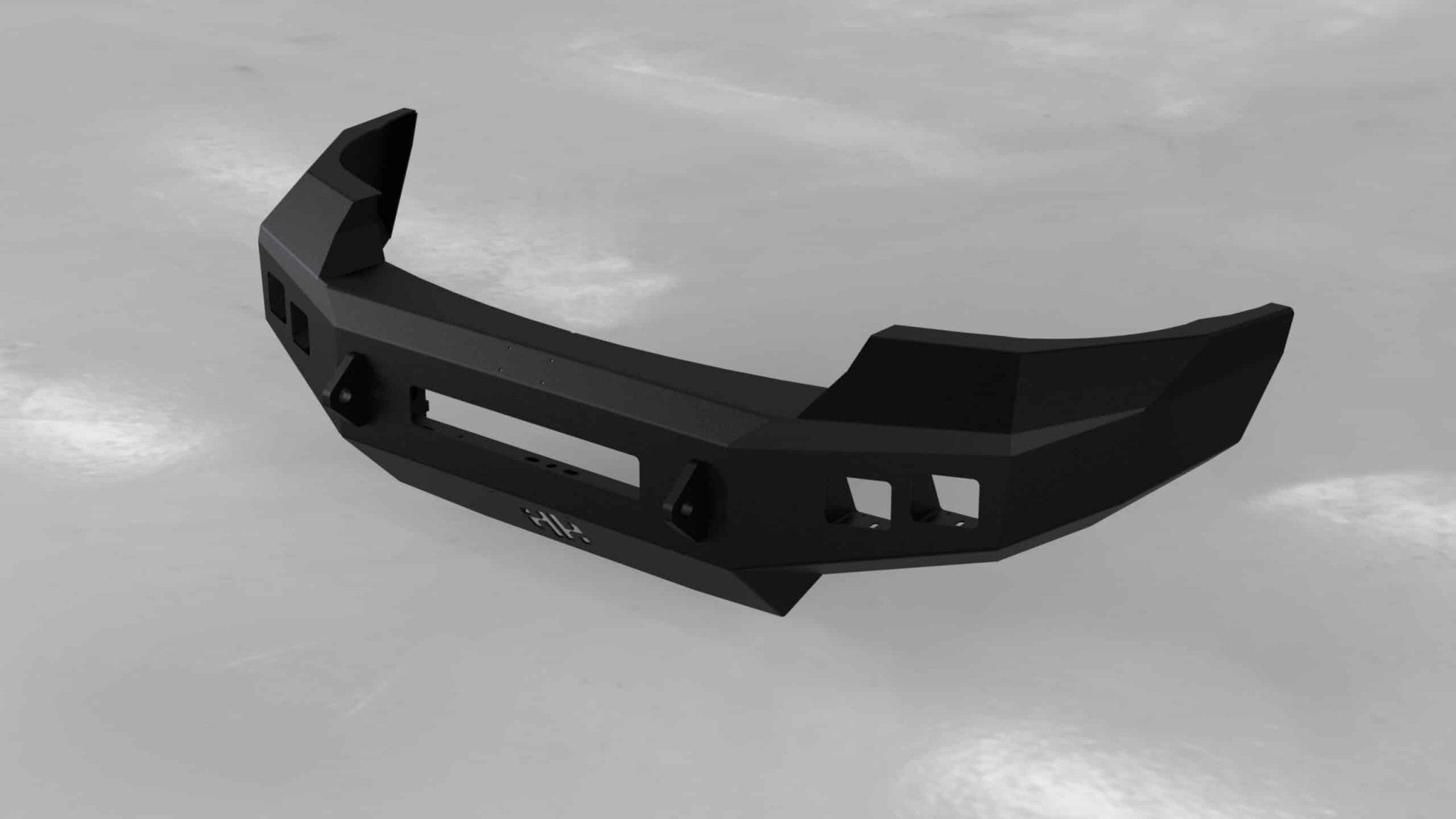 Hammerhead 600 - 56 - 0558 GMC Sierra 2500/3500 2011 - 2014 Front Non - Winch Bumper Low Profile - Rugged Truck Gear