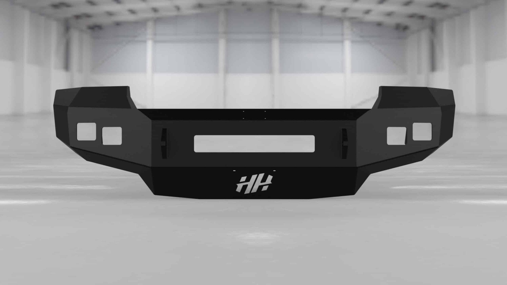 Hammerhead 600 - 56 - 0558 GMC Sierra 2500/3500 2011 - 2014 Front Non - Winch Bumper Low Profile - Rugged Truck Gear