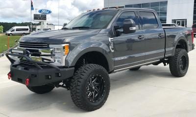Hammerhead 600 - 56 - 0587 Ford F250/F350/F450/F550 2017 - 2022 Front Winch Bumper Pre - Runner - Rugged Truck Gear