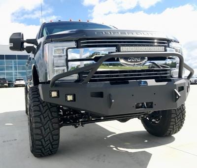 Hammerhead 600 - 56 - 0587 Ford F250/F350/F450/F550 2017 - 2022 Front Winch Bumper Pre - Runner - Rugged Truck Gear