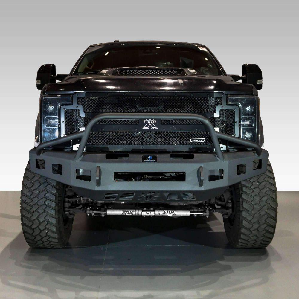 Hammerhead 600 - 56 - 0587 Ford F250/F350/F450/F550 2017 - 2022 Front Winch Bumper Pre - Runner - Rugged Truck Gear