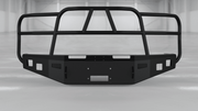Hammerhead 600 - 56 - 0588 Ford F250/F350/F450/F550 2017 - 2022 Front Winch Bumper with Full Brush Guard - Rugged Truck Gear