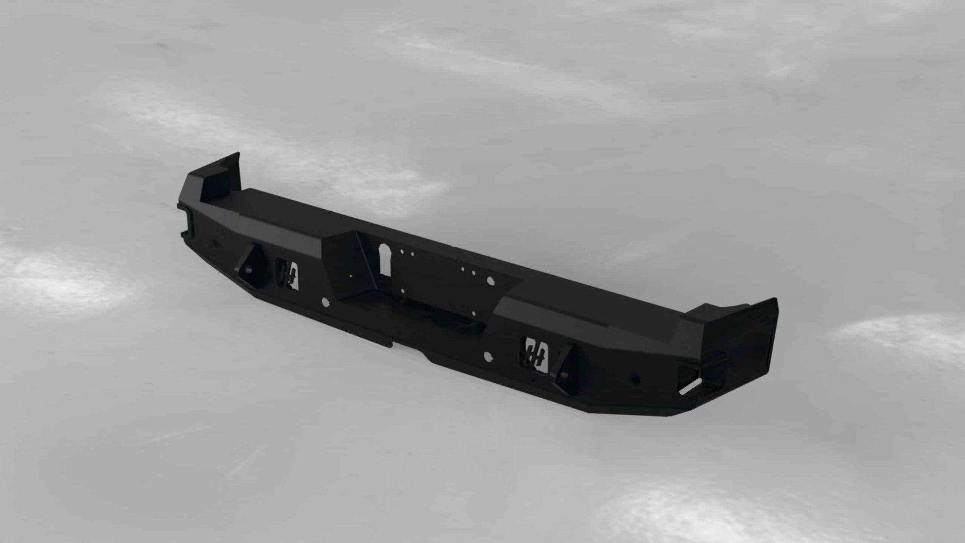 Hammerhead 600 - 56 - 0591 Ford F250/F350/F450 2017 - 2021 Rear Bumper with Sensors - Rugged Truck Gear