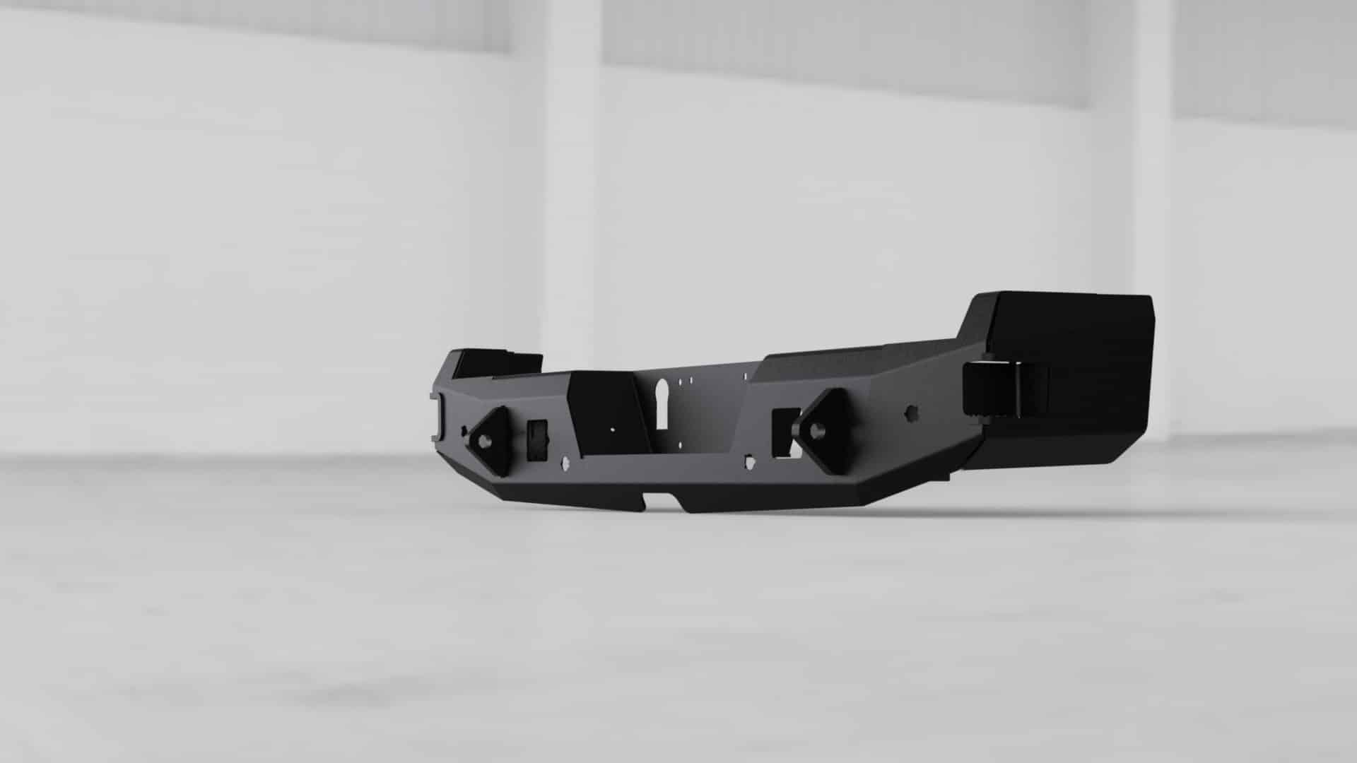 Hammerhead 600 - 56 - 0592 Ford F250/F350/F450 2017 - 2022 Flush Mount Rear Bumper with Sensors - Rugged Truck Gear