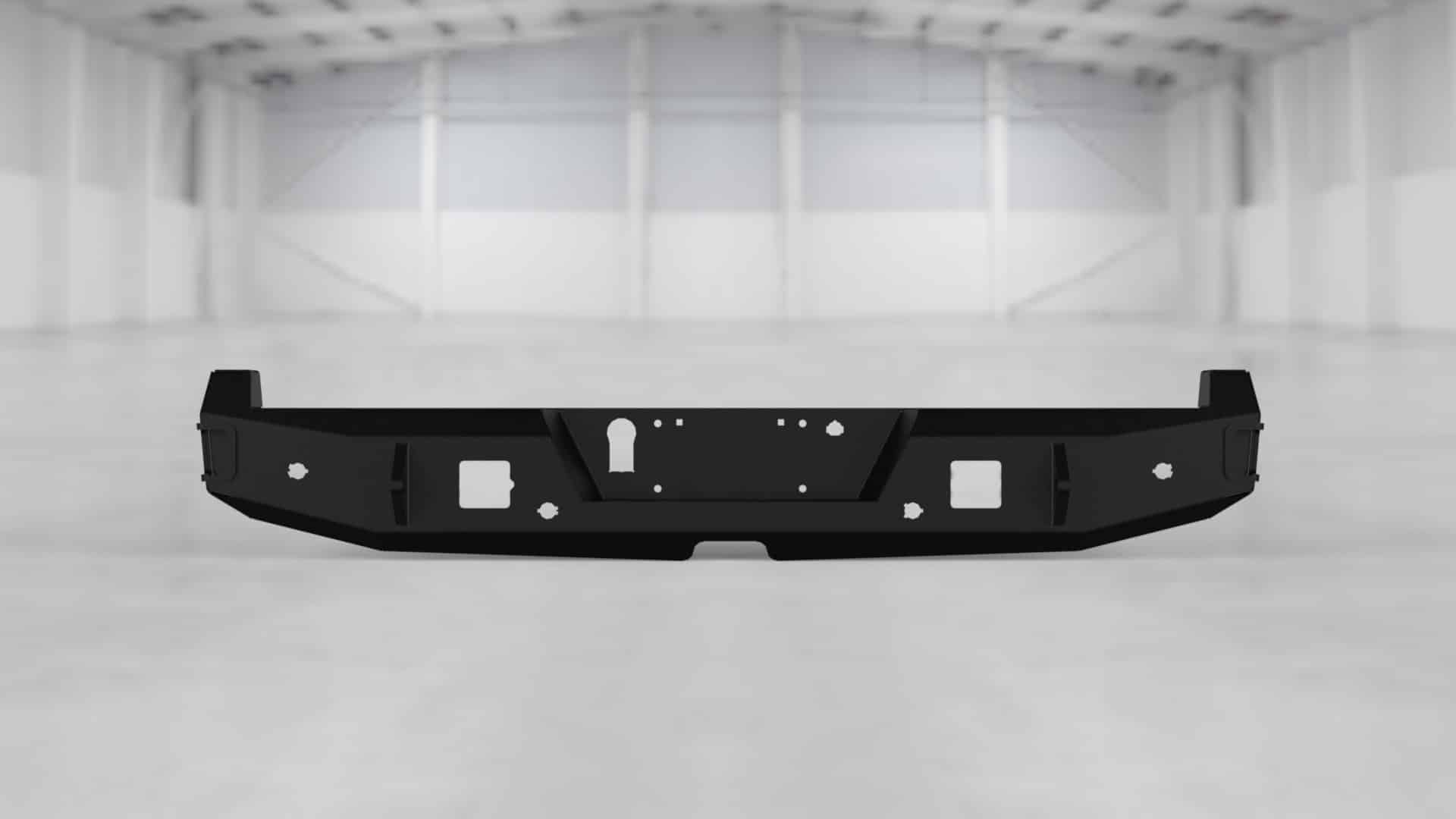 Hammerhead 600 - 56 - 0592 Ford F250/F350/F450 2017 - 2022 Flush Mount Rear Bumper with Sensors - Rugged Truck Gear