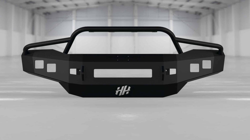 Hammerhead 600 - 56 - 0618 Ford F250/F350/F450/F550 1999 - 2004 Front Non - Winch Bumper Pre - Runner - Rugged Truck Gear
