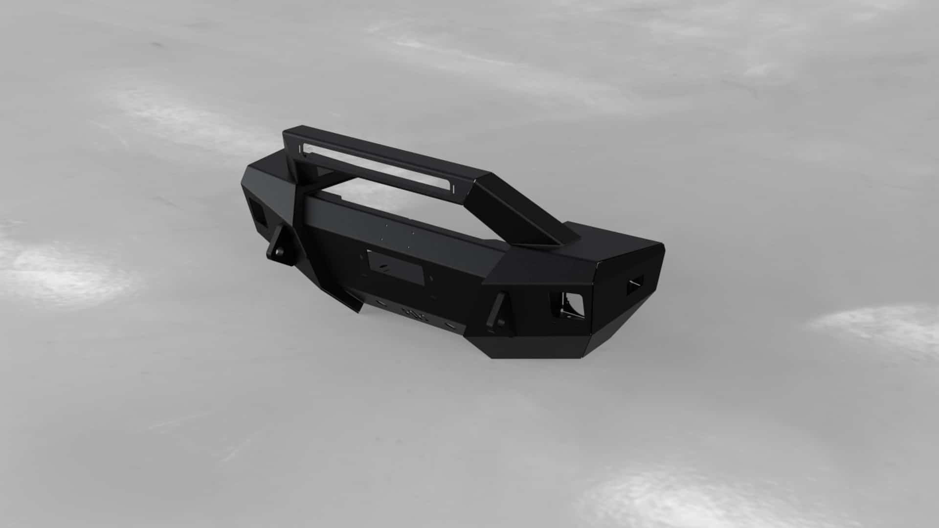 Hammerhead 600 - 56 - 0627 Jeep Wrangler JK 2007 - 2018 Stubby Front Winch Bumper Formed Guard - Rugged Truck Gear