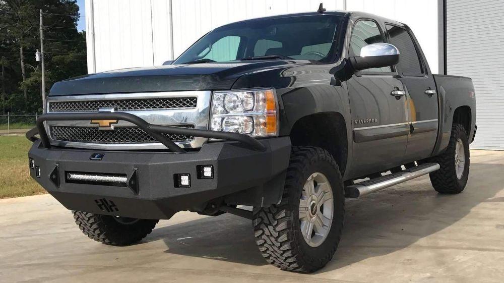 Hammerhead 600 - 56 - 0630 Chevy Silverado 1500 2007 - 2013 Front Non - Winch Bumper Pre - Runner - Rugged Truck Gear