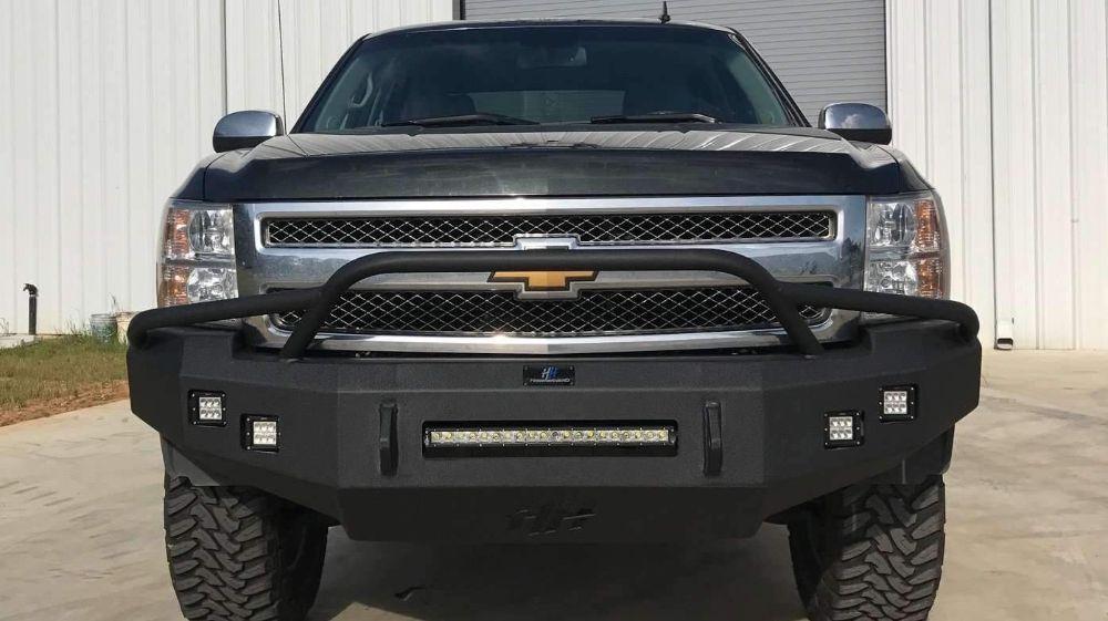 Hammerhead 600 - 56 - 0630 Chevy Silverado 1500 2007 - 2013 Front Non - Winch Bumper Pre - Runner - Rugged Truck Gear