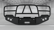 Hammerhead 600 - 56 - 0636 Chevy Silverado 1500 2016 - 2018 Front Winch Bumper with Full Brush Guard - Rugged Truck Gear