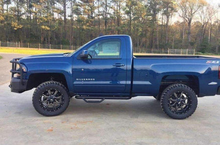 Hammerhead 600 - 56 - 0636 Chevy Silverado 1500 2016 - 2018 Front Winch Bumper with Full Brush Guard - Rugged Truck Gear