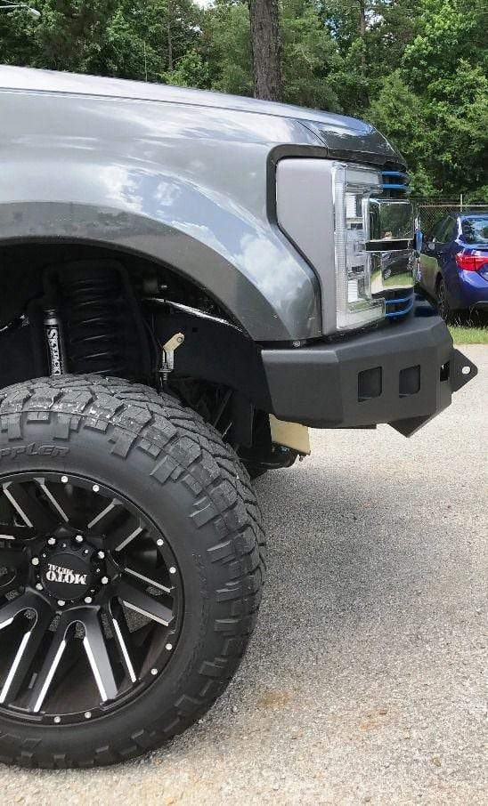 Hammerhead 600 - 56 - 0670 Ford F250/F350/F450/F550 2017 - 2022 Front Non - Winch Bumper Low Profile - Rugged Truck Gear