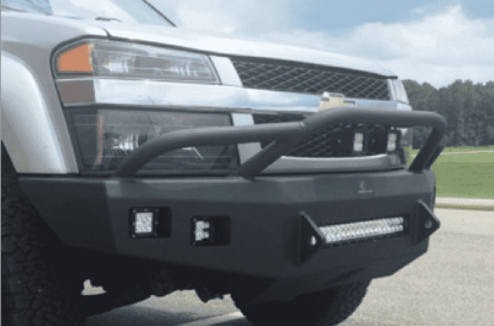 Hammerhead 600 - 56 - 0678 Chevy Colorado 2003 - 2012 Front Non - Winch Bumper Pre - Runner - Rugged Truck Gear