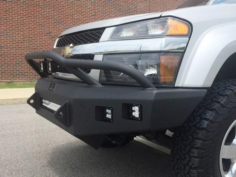 Hammerhead 600 - 56 - 0678 Chevy Colorado 2003 - 2012 Front Non - Winch Bumper Pre - Runner - Rugged Truck Gear