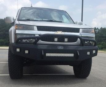 Hammerhead 600 - 56 - 0678 Chevy Colorado 2003 - 2012 Front Non - Winch Bumper Pre - Runner - Rugged Truck Gear