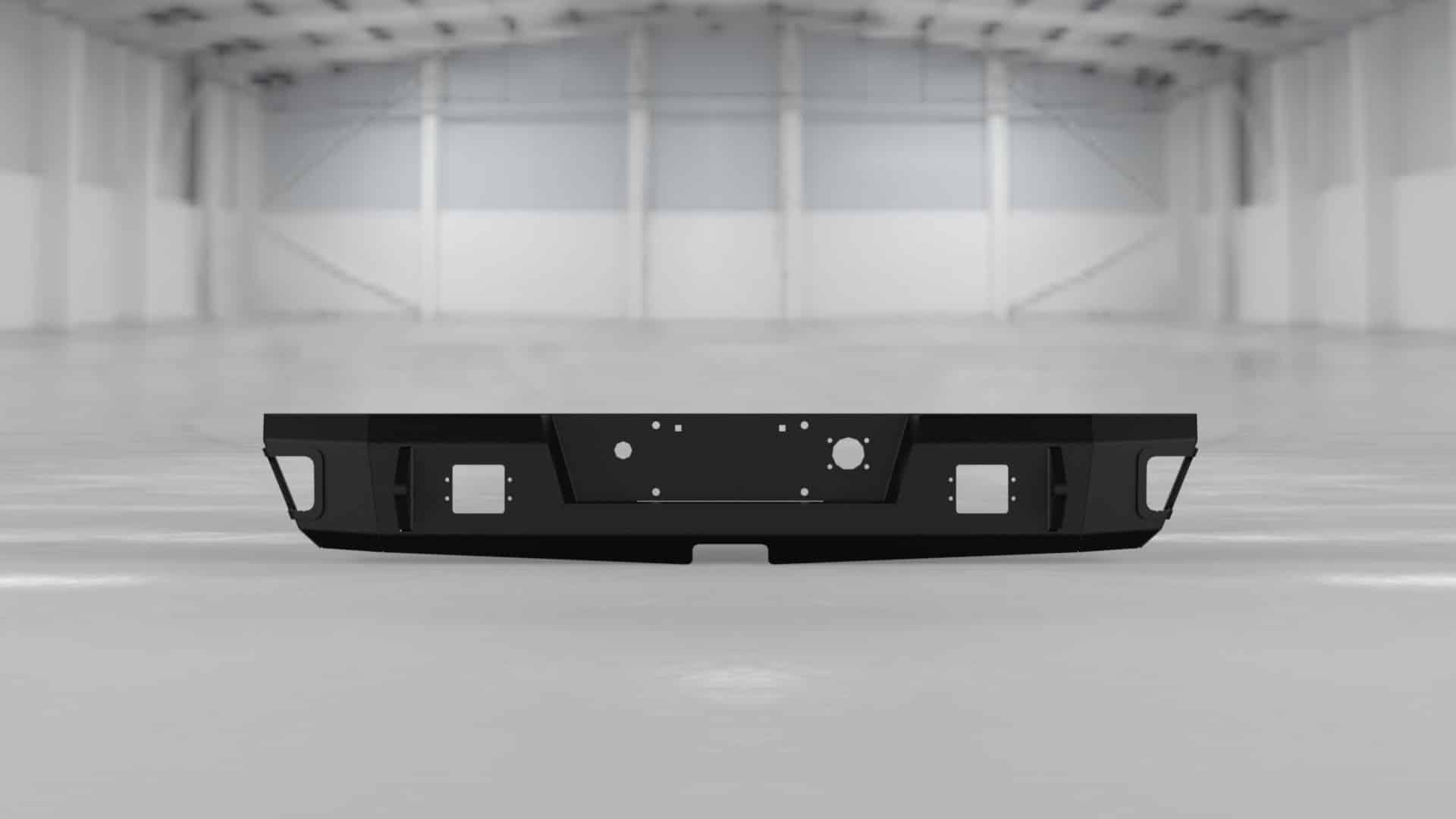 Hammerhead 600 - 56 - 0682 Chevy Colorado 2003 - 2012 Flush Mount Rear Bumper - Rugged Truck Gear