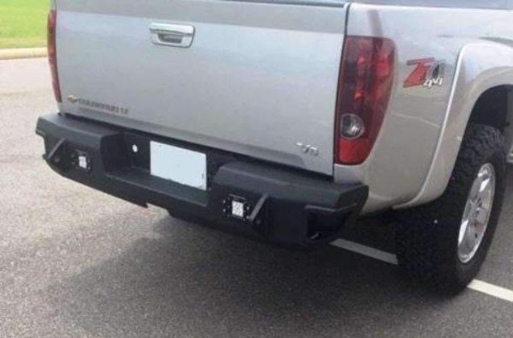 Hammerhead 600 - 56 - 0682 Chevy Colorado 2003 - 2012 Flush Mount Rear Bumper - Rugged Truck Gear
