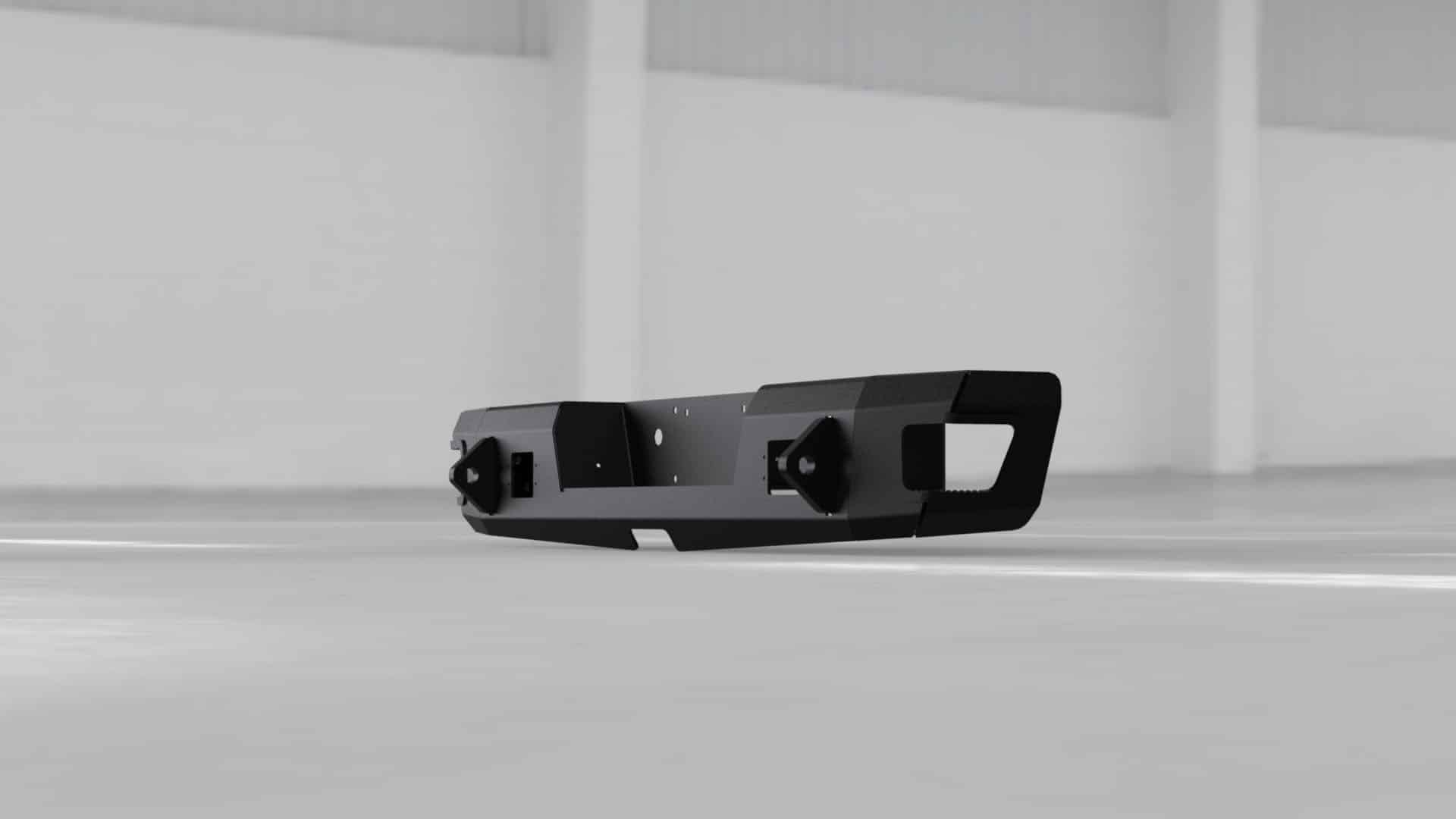 Hammerhead 600 - 56 - 0682 Chevy Colorado 2003 - 2012 Flush Mount Rear Bumper - Rugged Truck Gear