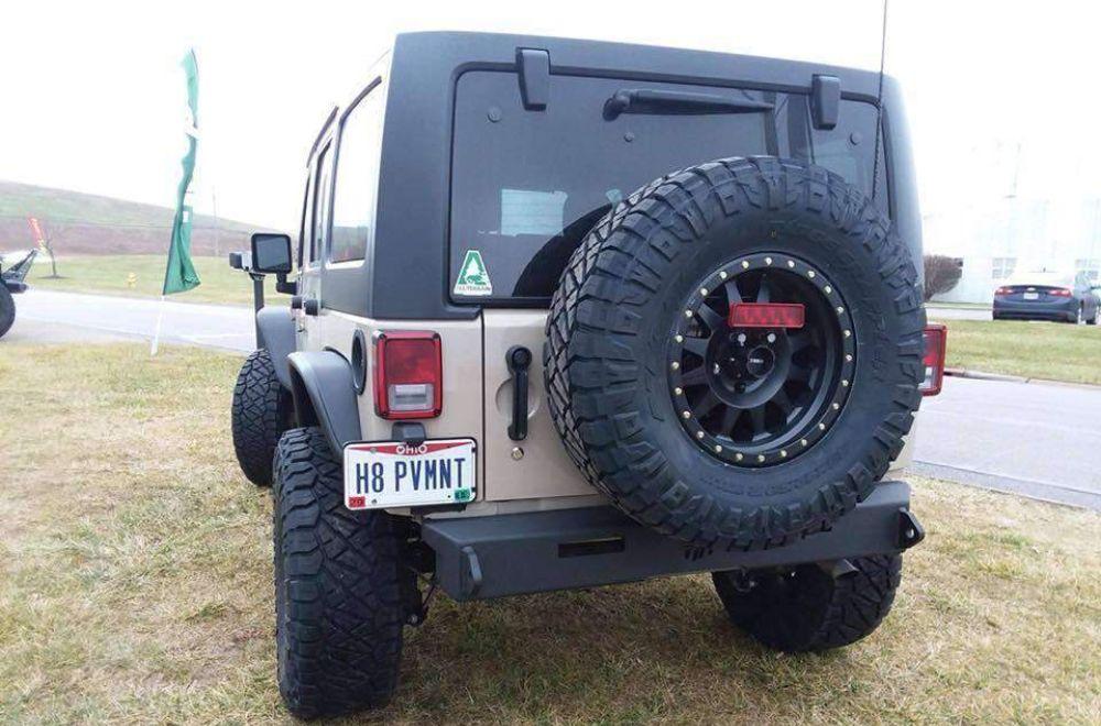 Hammerhead 600 - 56 - 0687 Jeep Wrangler JK 2007 - 2018 Rear Bumper - Rugged Truck Gear