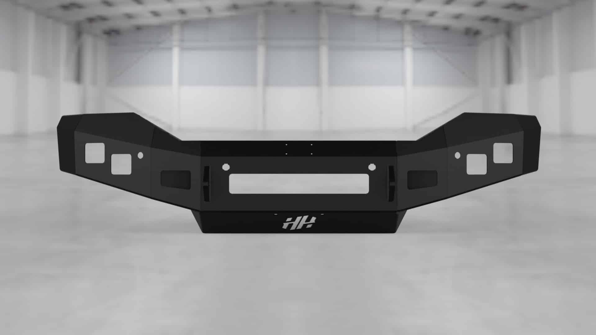 Hammerhead 600 - 56 - 0715 GMC Sierra 1500 2016 - 2018 Front Non - Winch Bumper Low Profile - Rugged Truck Gear