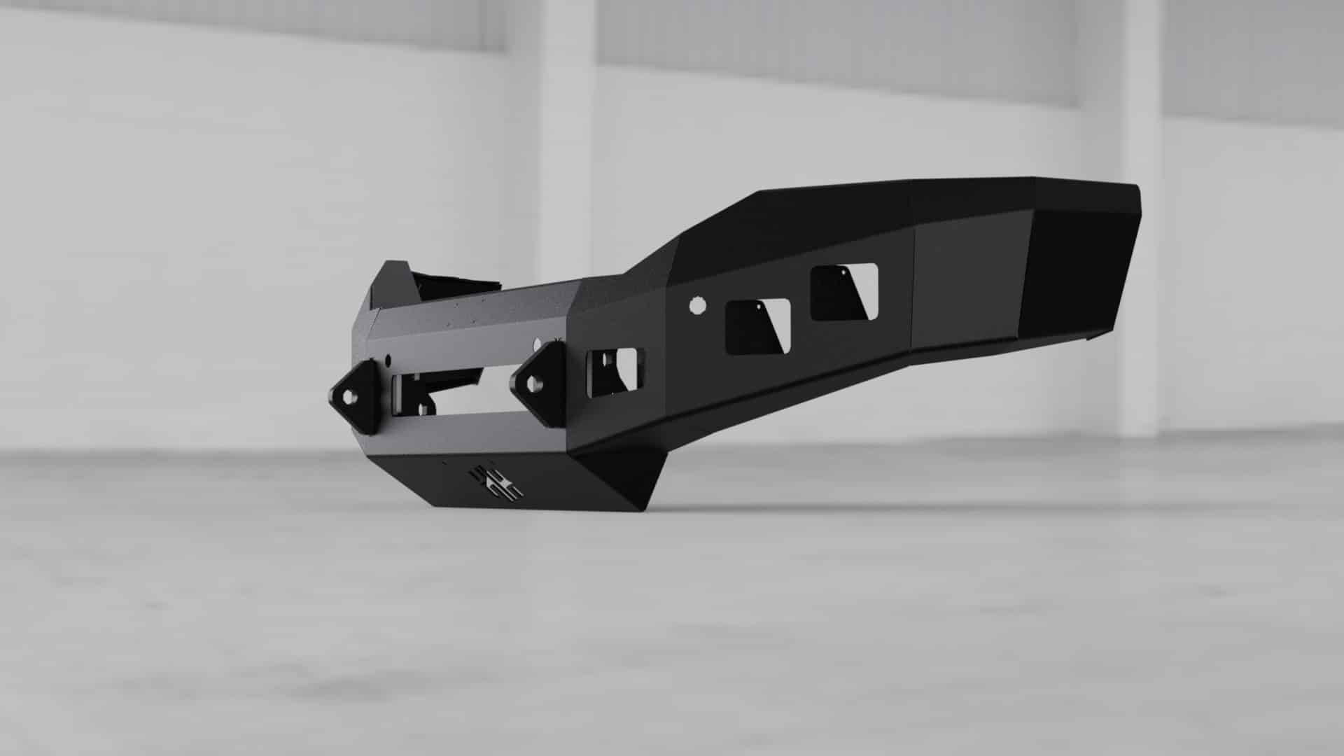Hammerhead 600 - 56 - 0715 GMC Sierra 1500 2016 - 2018 Front Non - Winch Bumper Low Profile - Rugged Truck Gear