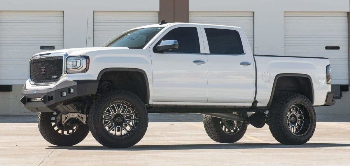 Hammerhead 600 - 56 - 0715 GMC Sierra 1500 2016 - 2018 Front Non - Winch Bumper Low Profile - Rugged Truck Gear