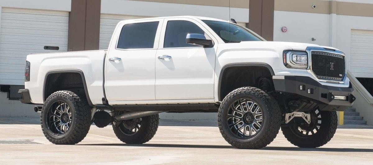 Hammerhead 600 - 56 - 0715 GMC Sierra 1500 2016 - 2018 Front Non - Winch Bumper Low Profile - Rugged Truck Gear