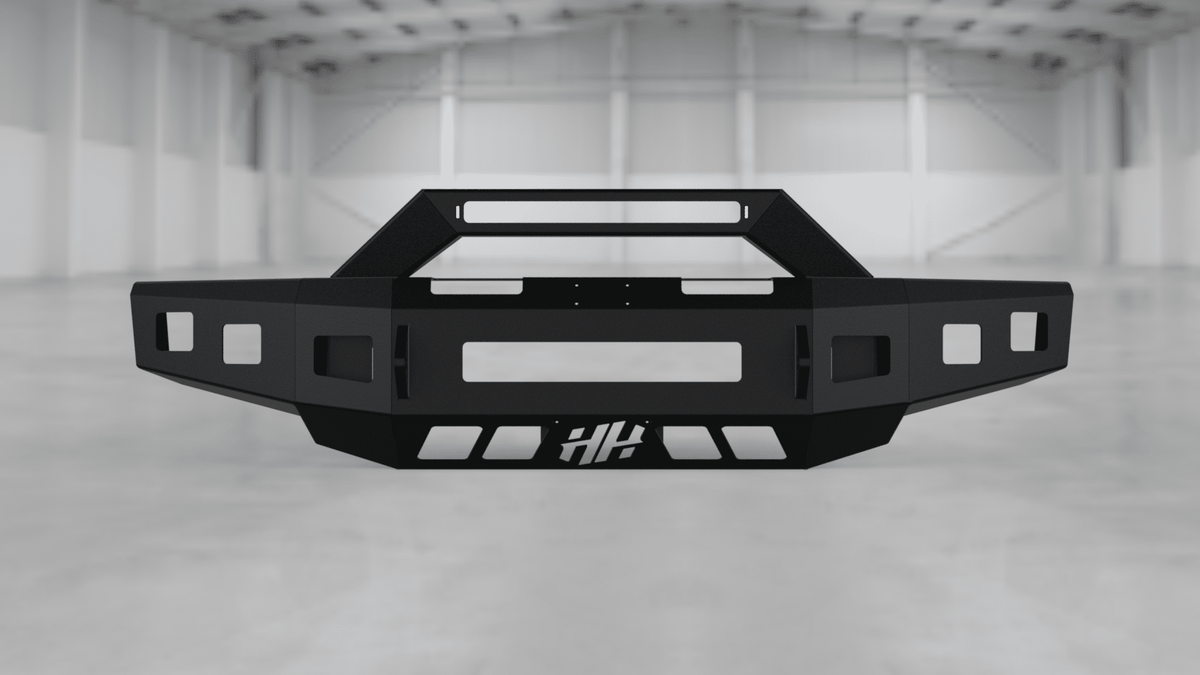 Hammerhead 600 - 56 - 0730 Ford F250/F350/F450/F550 2017 - 2022 Front Non - Winch Bumper Formed Pre - Runner - Rugged Truck Gear