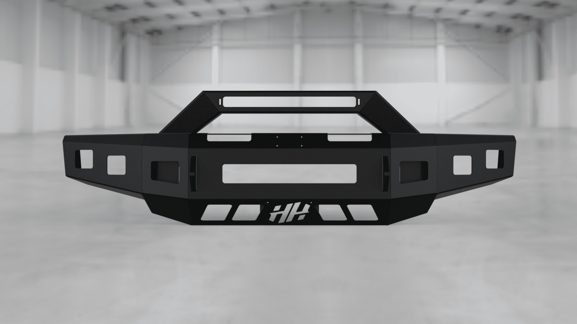 Hammerhead 600 - 56 - 0730 Ford F250/F350/F450/F550 2017 - 2022 Front Non - Winch Bumper Formed Pre - Runner - Rugged Truck Gear