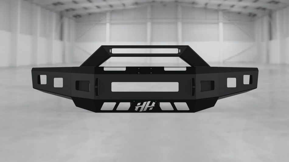 Hammerhead 600 - 56 - 0730 Ford F250/F350/F450/F550 2017 - 2022 Front Non - Winch Bumper Formed Pre - Runner - Rugged Truck Gear