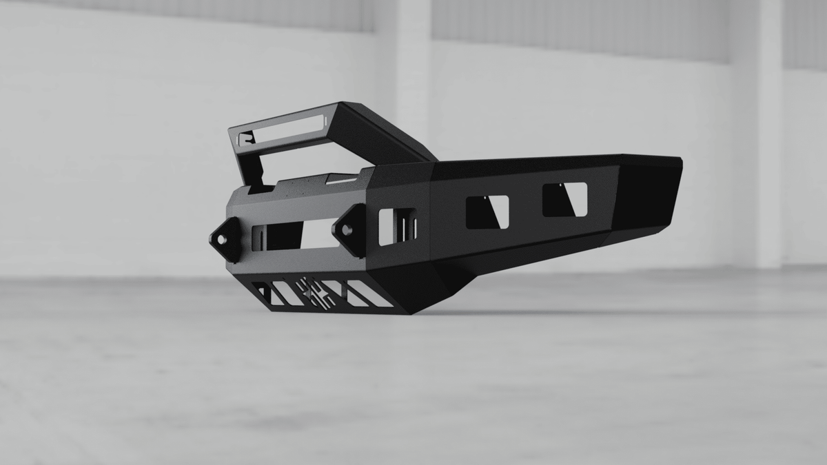 Hammerhead 600 - 56 - 0730 Ford F250/F350/F450/F550 2017 - 2022 Front Non - Winch Bumper Formed Pre - Runner - Rugged Truck Gear