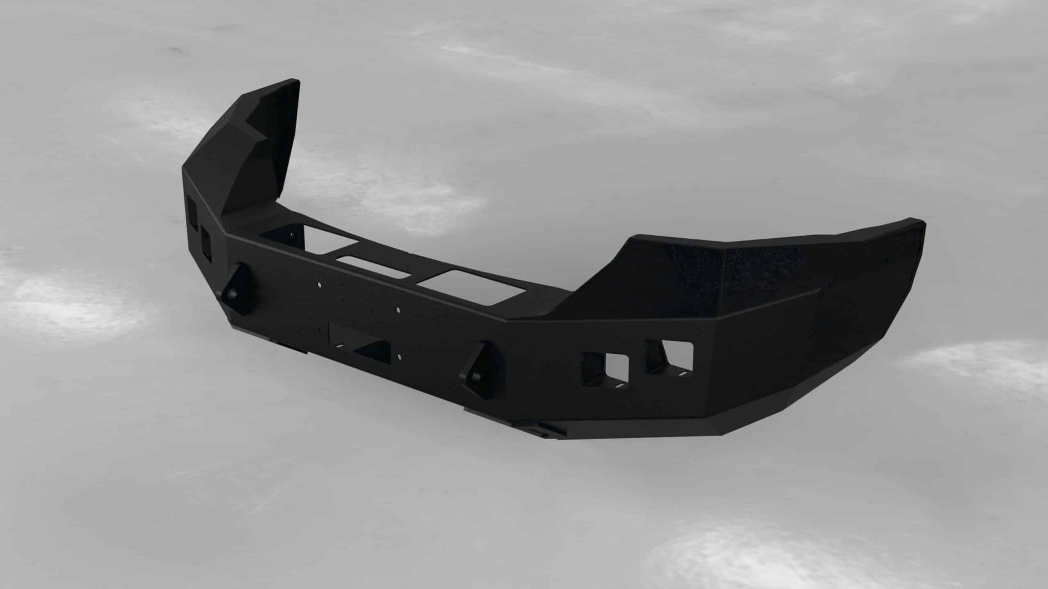 Hammerhead 600 - 56 - 0732 GMC Sierra 2500/3500 2007 - 2010 Front Winch Bumper Low Profile - Rugged Truck Gear