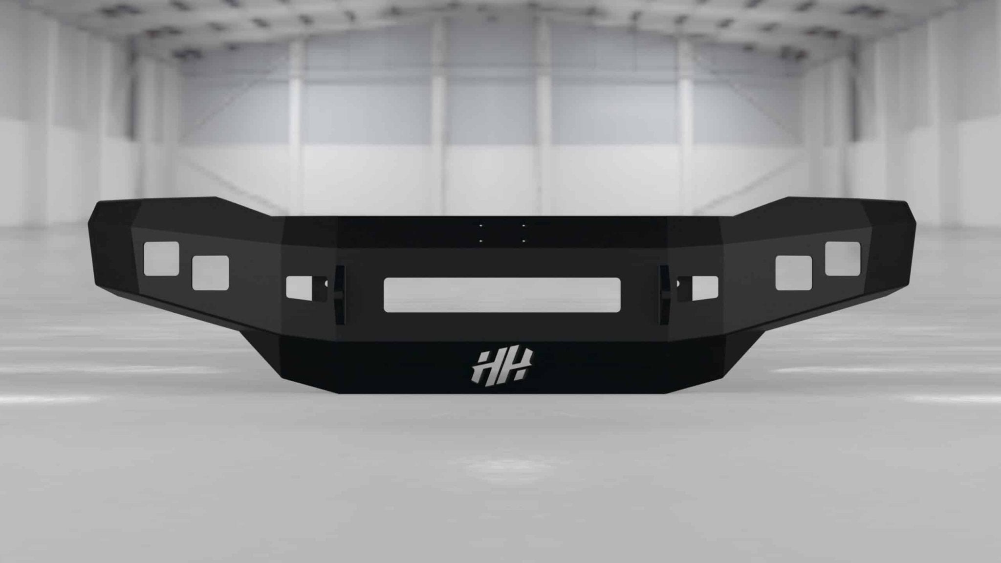 Hammerhead 600 - 56 - 0755 Ford F250/F350/F450/F550 1999 - 2004 Front Non - Winch Bumper Low Profile - Rugged Truck Gear