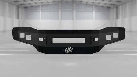 Hammerhead 600 - 56 - 0755 Ford F250/F350/F450/F550 1999 - 2004 Front Non - Winch Bumper Low Profile - Rugged Truck Gear