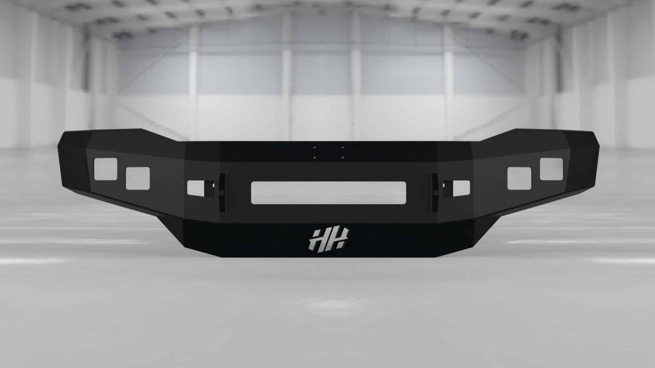 Hammerhead 600 - 56 - 0755 Ford F250/F350/F450/F550 1999 - 2004 Front Non - Winch Bumper Low Profile - Rugged Truck Gear