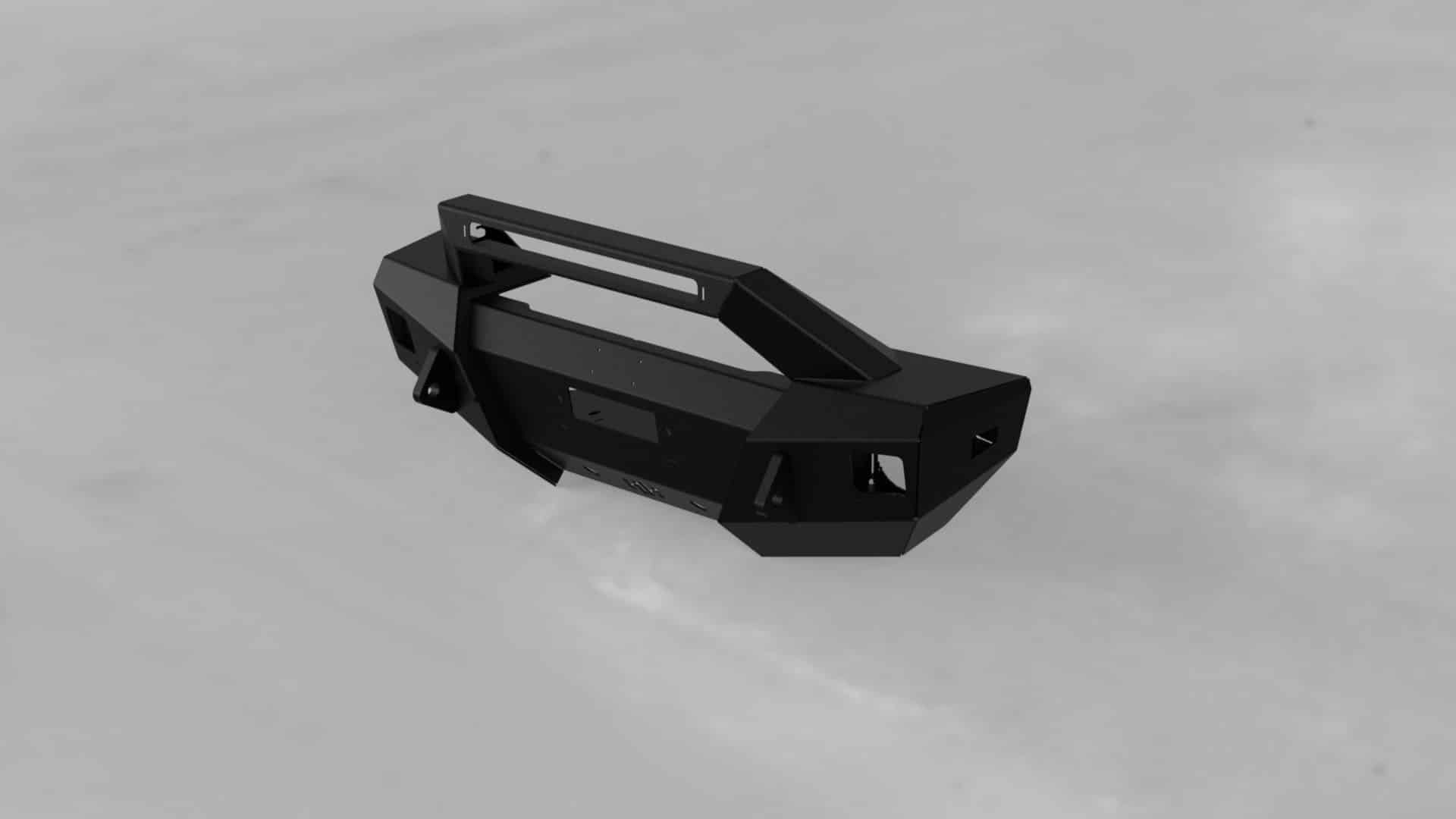 Hammerhead 600 - 56 - 0757 Jeep Wrangler JL 2018 - 2023 Stubby Front Winch Bumper Formed Guard - Rugged Truck Gear
