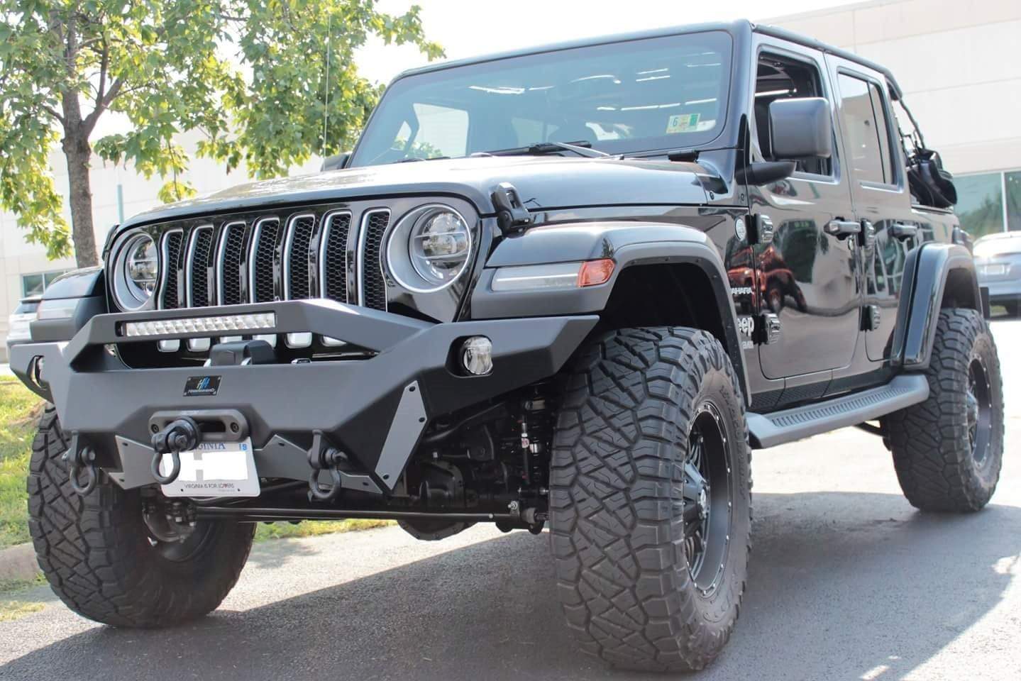 Hammerhead 600 - 56 - 0775 Jeep Wrangler JL 2018 - 2023 Front Winch Bumper Formed Pre - Runner - Rugged Truck Gear