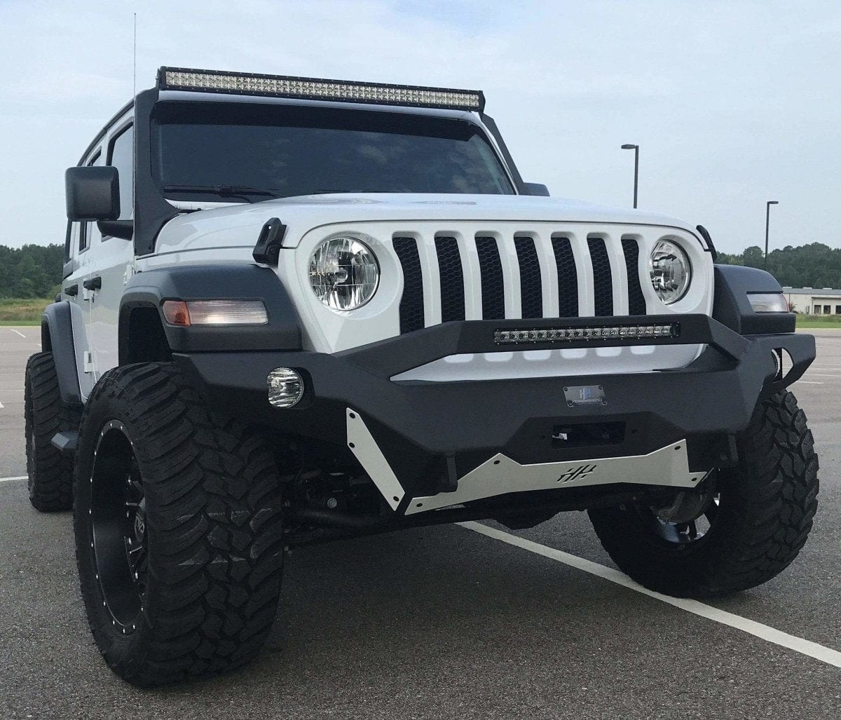 Hammerhead 600 - 56 - 0775 Jeep Wrangler JL 2018 - 2023 Front Winch Bumper Formed Pre - Runner - Rugged Truck Gear