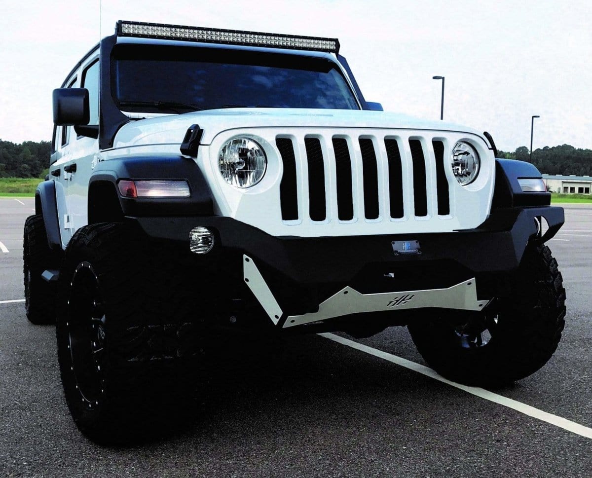 Hammerhead 600 - 56 - 0788 Jeep Wrangler JL 2018 - 2023 Front Winch Bumper Low Profile - Rugged Truck Gear