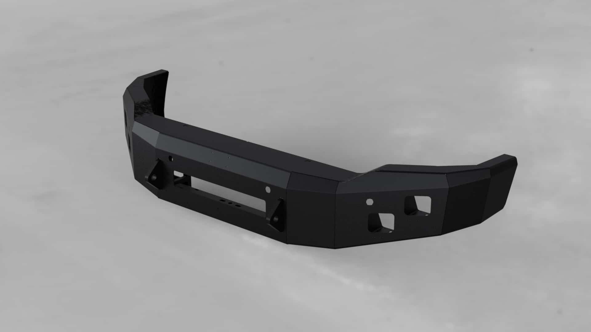 Hammerhead 600 - 56 - 0813 GMC Sierra 1500 2014 - 2015 Front Non - Winch Bumper Low Profile - Rugged Truck Gear