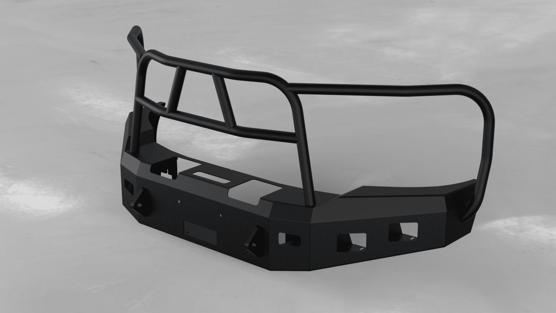 Hammerhead 600 - 56 - 0814 Ford F150 2018 - 2020 Front Winch Bumper with Full Brush Guard - Rugged Truck Gear