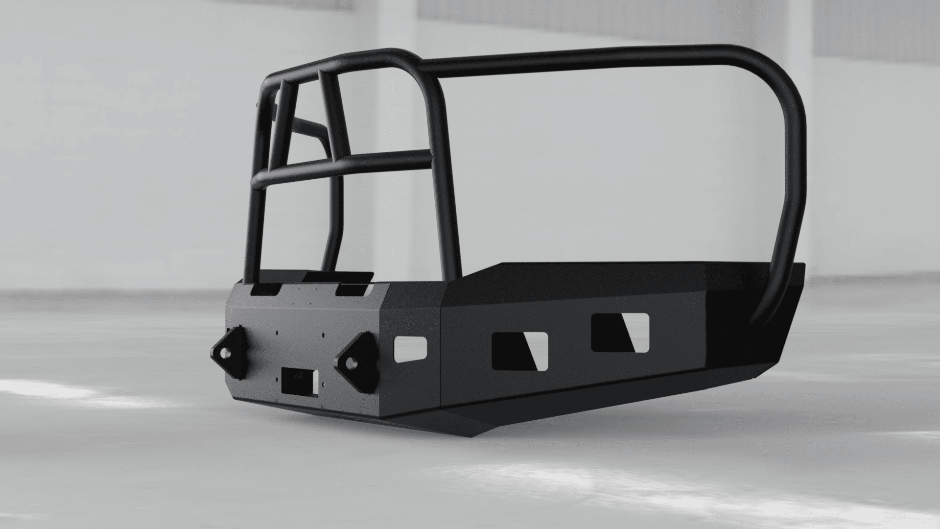 Hammerhead 600 - 56 - 0814 Ford F150 2018 - 2020 Front Winch Bumper with Full Brush Guard - Rugged Truck Gear