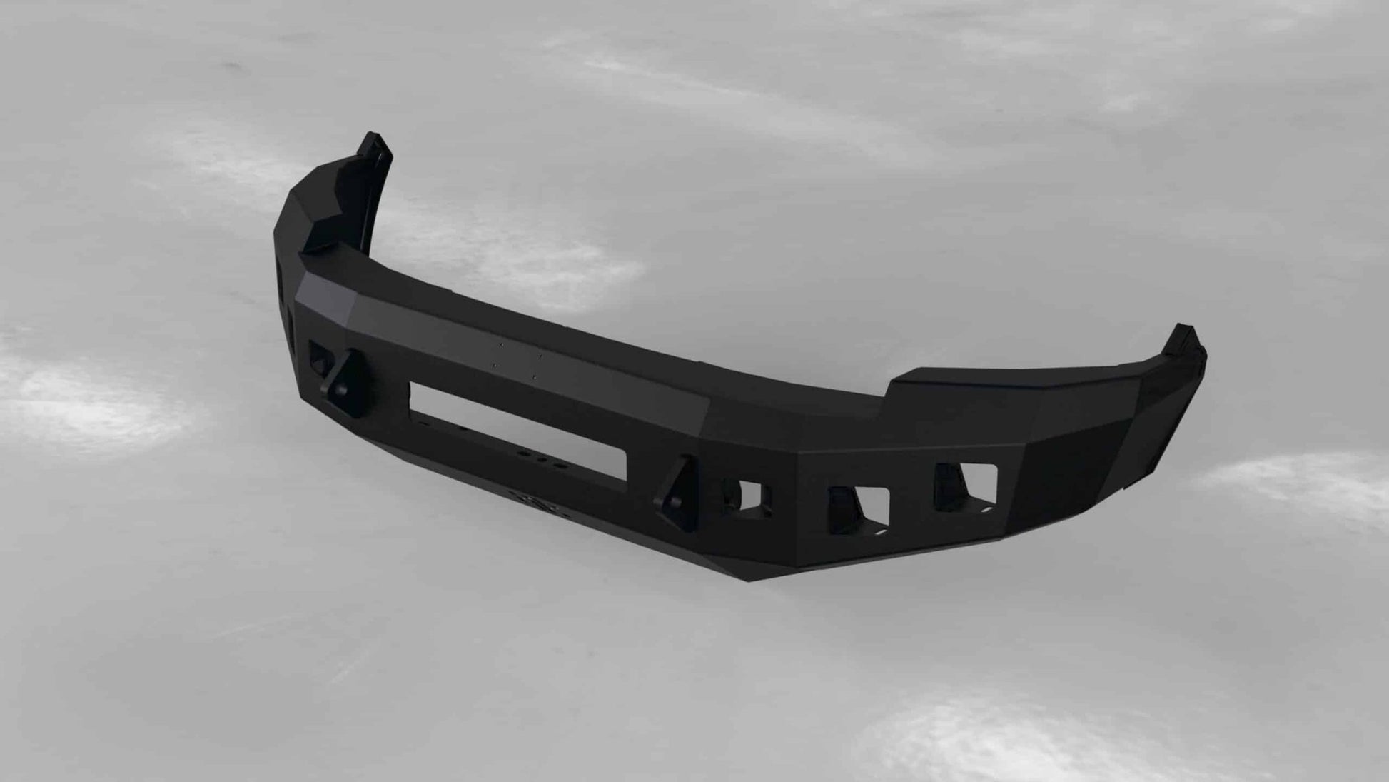Hammerhead 600 - 56 - 0818 Dodge Ram 1500 2009 - 2012 Front Non - Winch Bumper Low Profile - Rugged Truck Gear