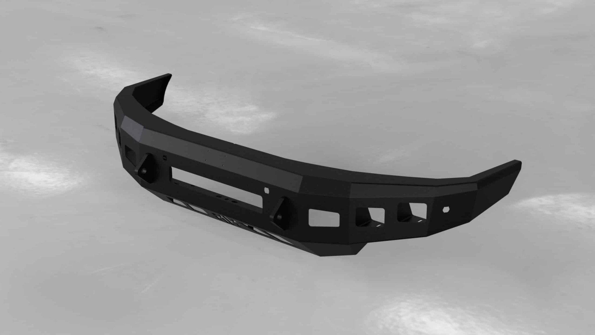 Hammerhead 600 - 56 - 0834 Nissan Titan XD 2016 - 2019 Front Non - Winch Bumper Low Profile - Rugged Truck Gear