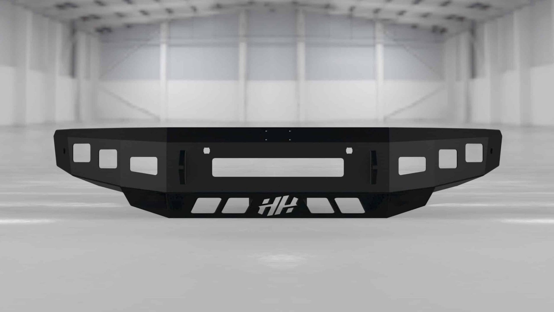 Hammerhead 600 - 56 - 0834 Nissan Titan XD 2016 - 2019 Front Non - Winch Bumper Low Profile - Rugged Truck Gear