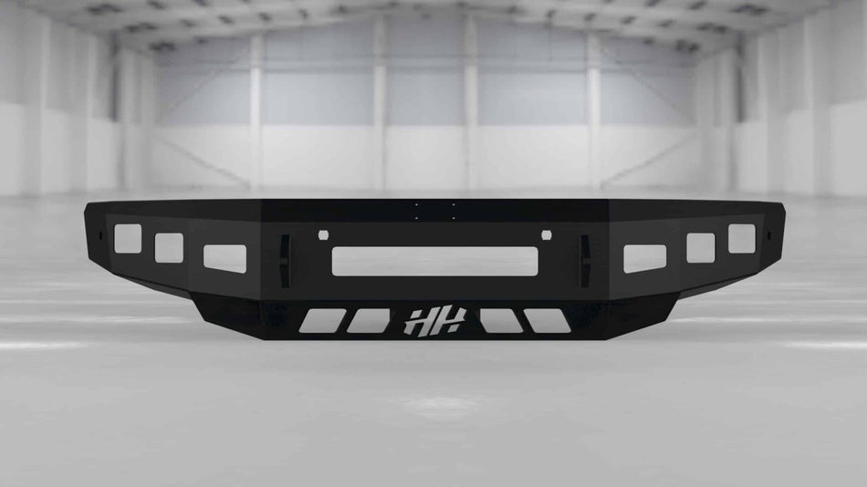 Hammerhead 600 - 56 - 0834 Nissan Titan XD 2016 - 2019 Front Non - Winch Bumper Low Profile - Rugged Truck Gear