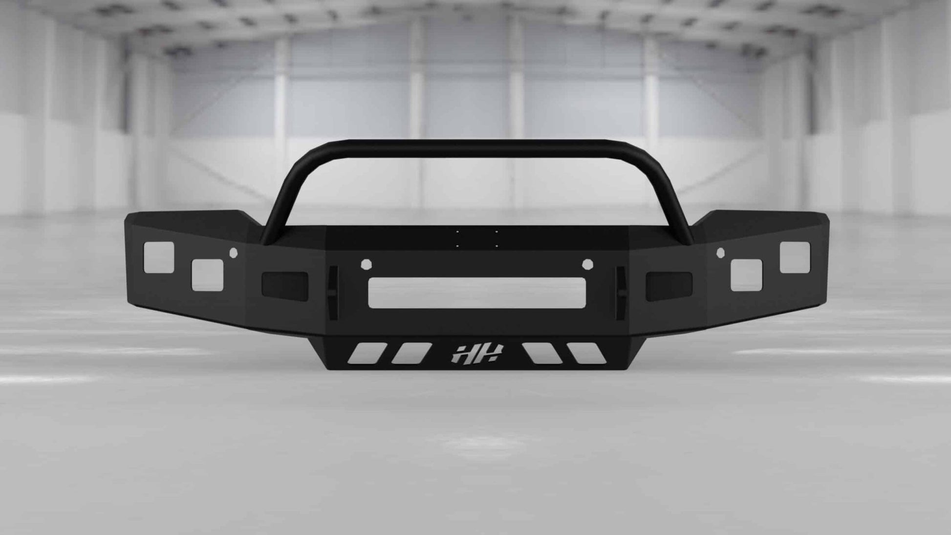 Hammerhead 600 - 56 - 0843 2019 - 2021 Chevy Silverado 1500 Front Non - Winch Bumper Pre - Runner - Rugged Truck Gear