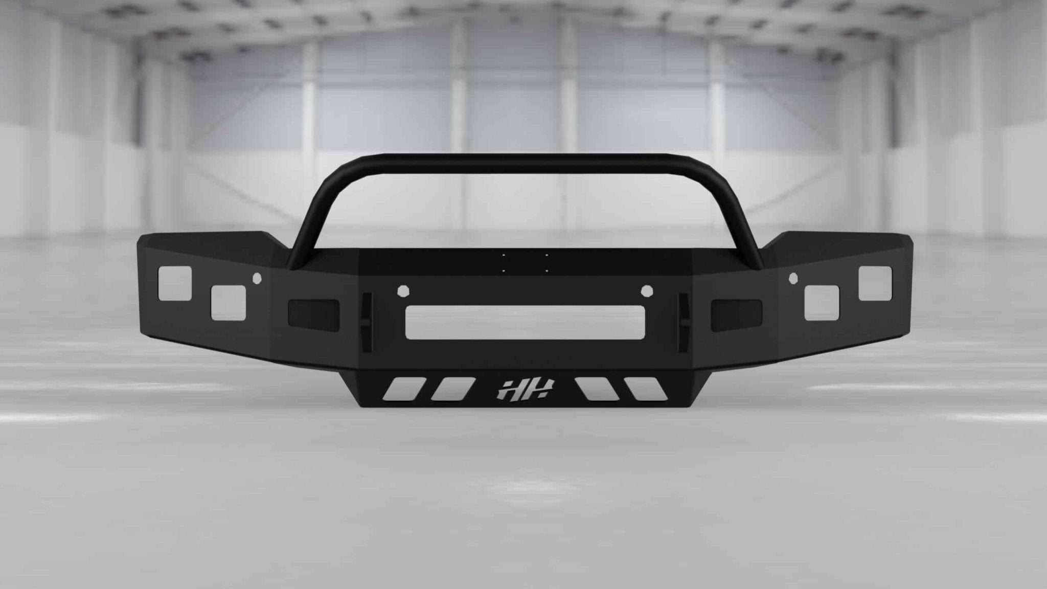 Hammerhead 600 - 56 - 0843 2019 - 2021 Chevy Silverado 1500 Front Non - Winch Bumper Pre - Runner - Rugged Truck Gear