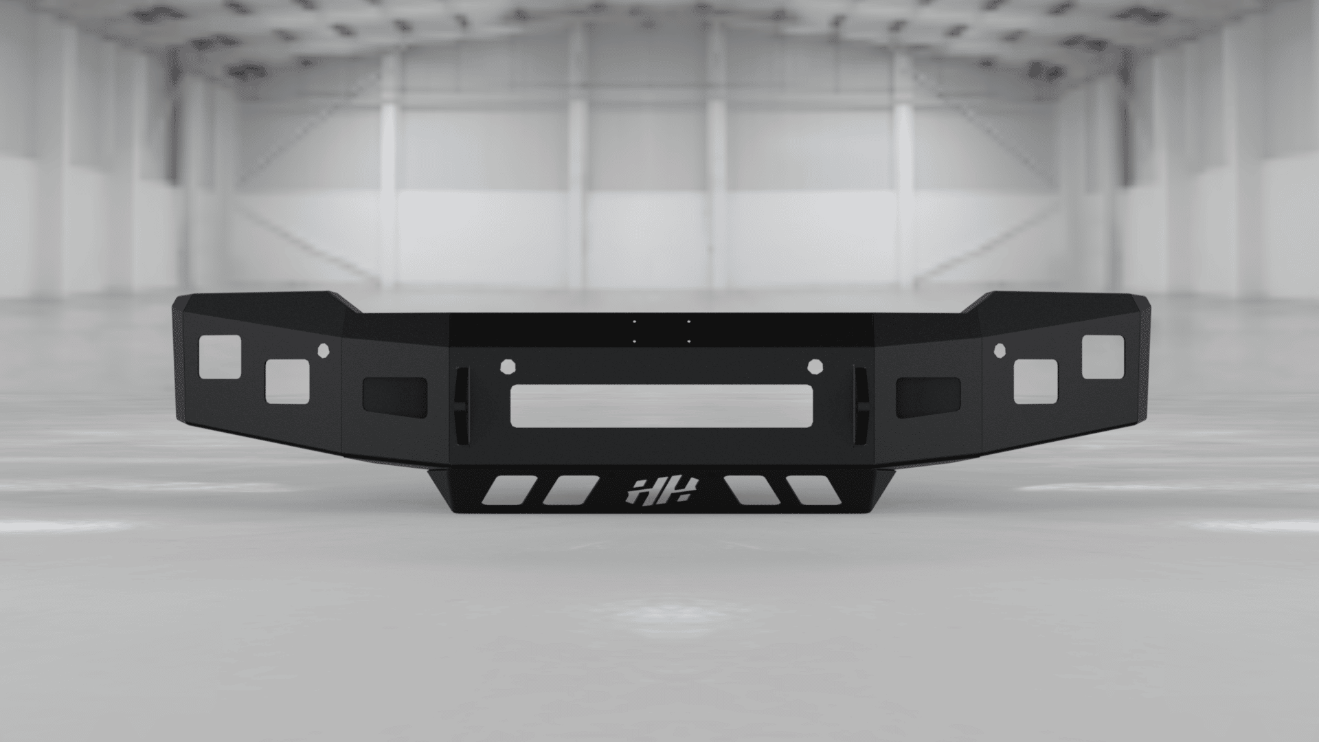 Hammerhead 600 - 56 - 0844 2019 - 2021 Chevy Silverado 1500 Front Non - Winch Bumper Low Profile - Rugged Truck Gear